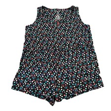 White Stag Two Piece Pajama Set Womens Size Large 12-14 Floral Pajamas Pjs