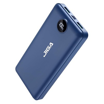 Powerbank 27000mAh 22,5W Fast Charging QC4.0 Tragbares Ladegerät, Mobil Blau 
