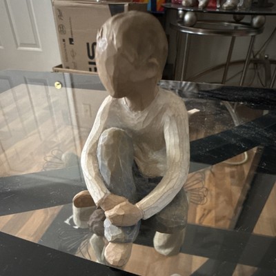 Willow Tree Boy Hand Painted Resin Figurine by Susan Lordi 2008