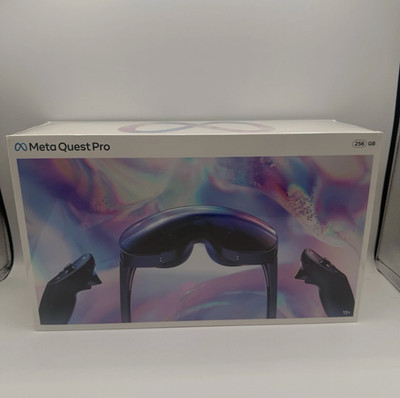 Meta Quest Pro 256GB VR Headset   Brand New Factory Sealed   Free Fast Shipping!