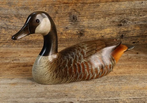 Big Sky Carvers Hand Carved Duck Decoy Signed Craig Fellows