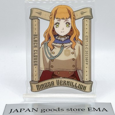 Black Clover Mimosa Vermillion Clear Card Japan Anime Manga Shonen