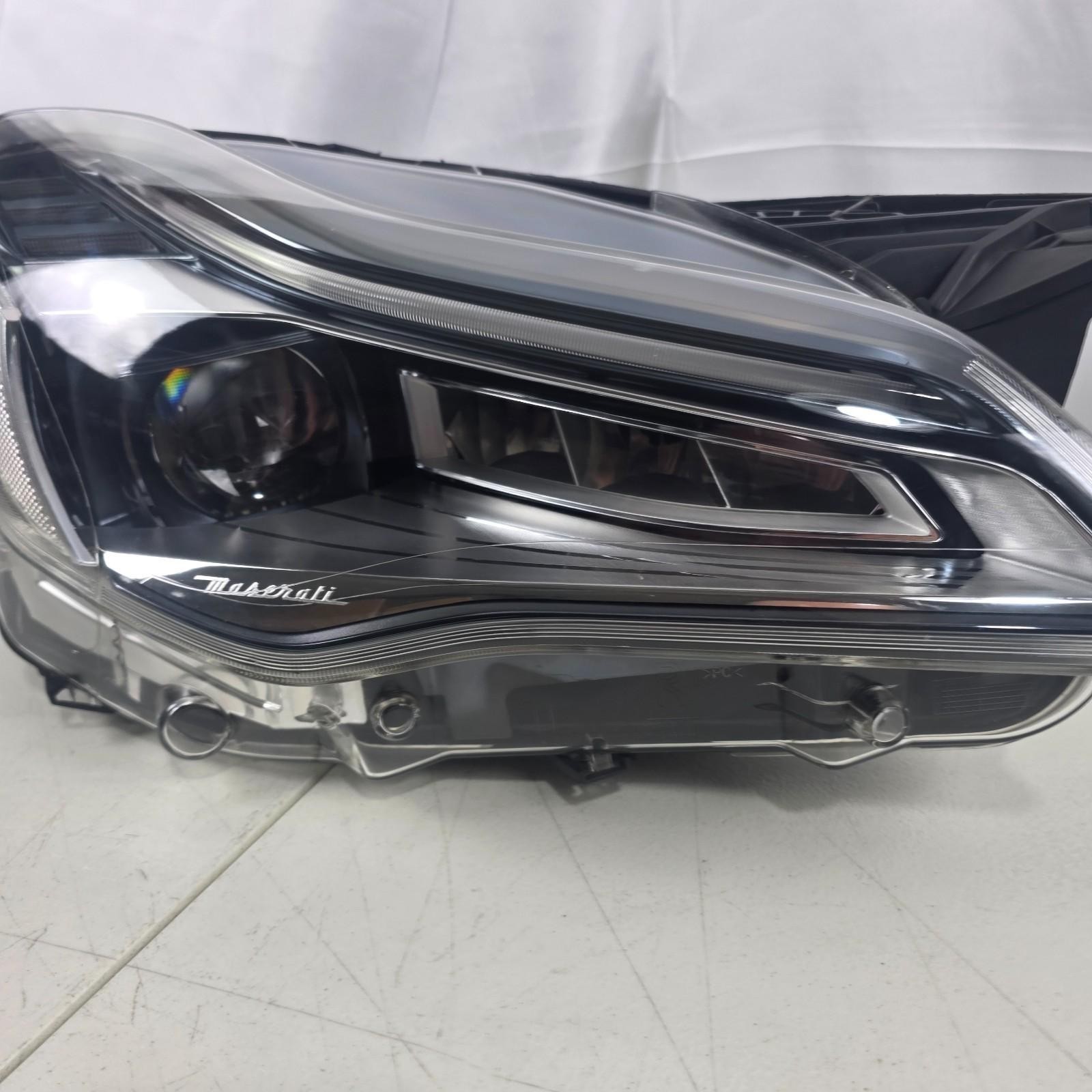 Maserati Quattroporte 2019-2021 Left, right Headlights Pair P/N 670100614