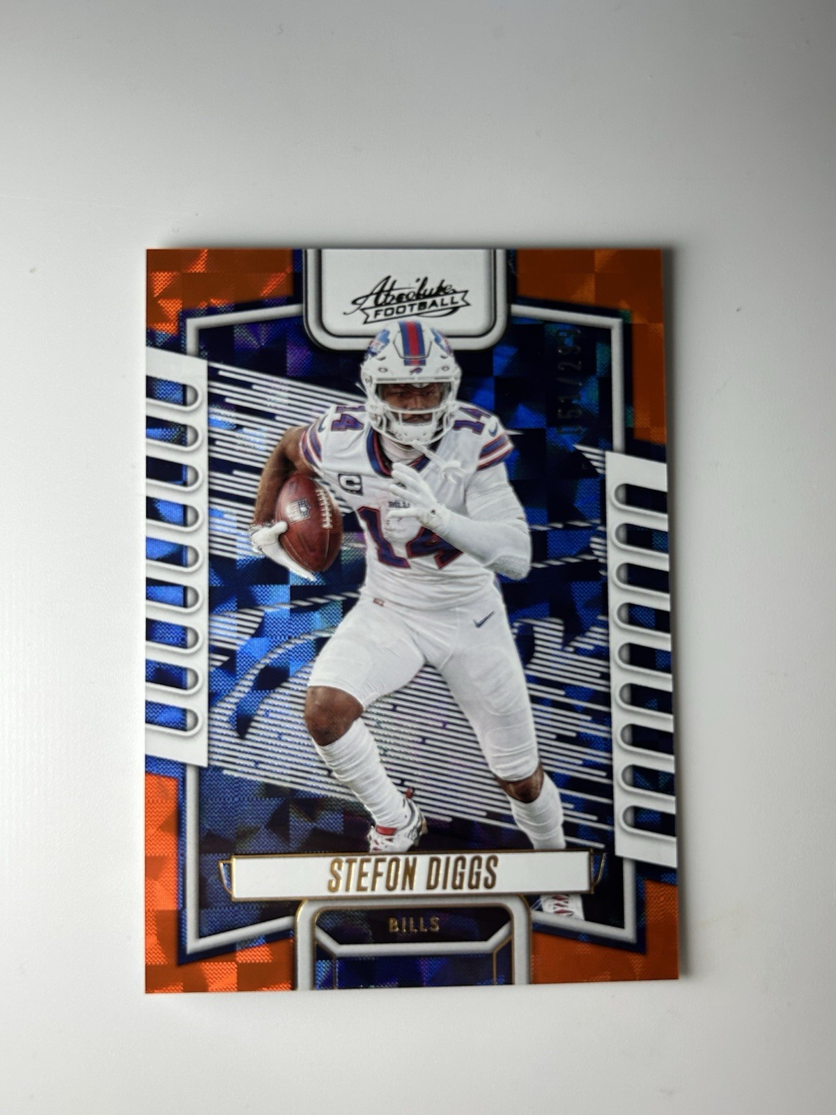 2023 Absolute Orange Mosaic /299 Stefon Diggs #66 Houston Texans