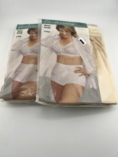 Underscore JCPenney Nylon Panties Briefs Natural Colors 3-Packs Size L7 Lot Of 2