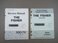 The Fisher 500-TX Service Manual D-1228