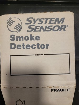 New System Sensor 1451 Ionization Smoke Detector