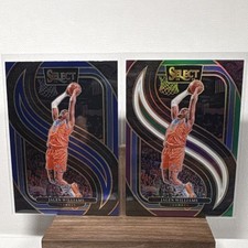 Panini Select Prizm Jalen Williams Thunder 2024-25 NBA Card Lot of 2