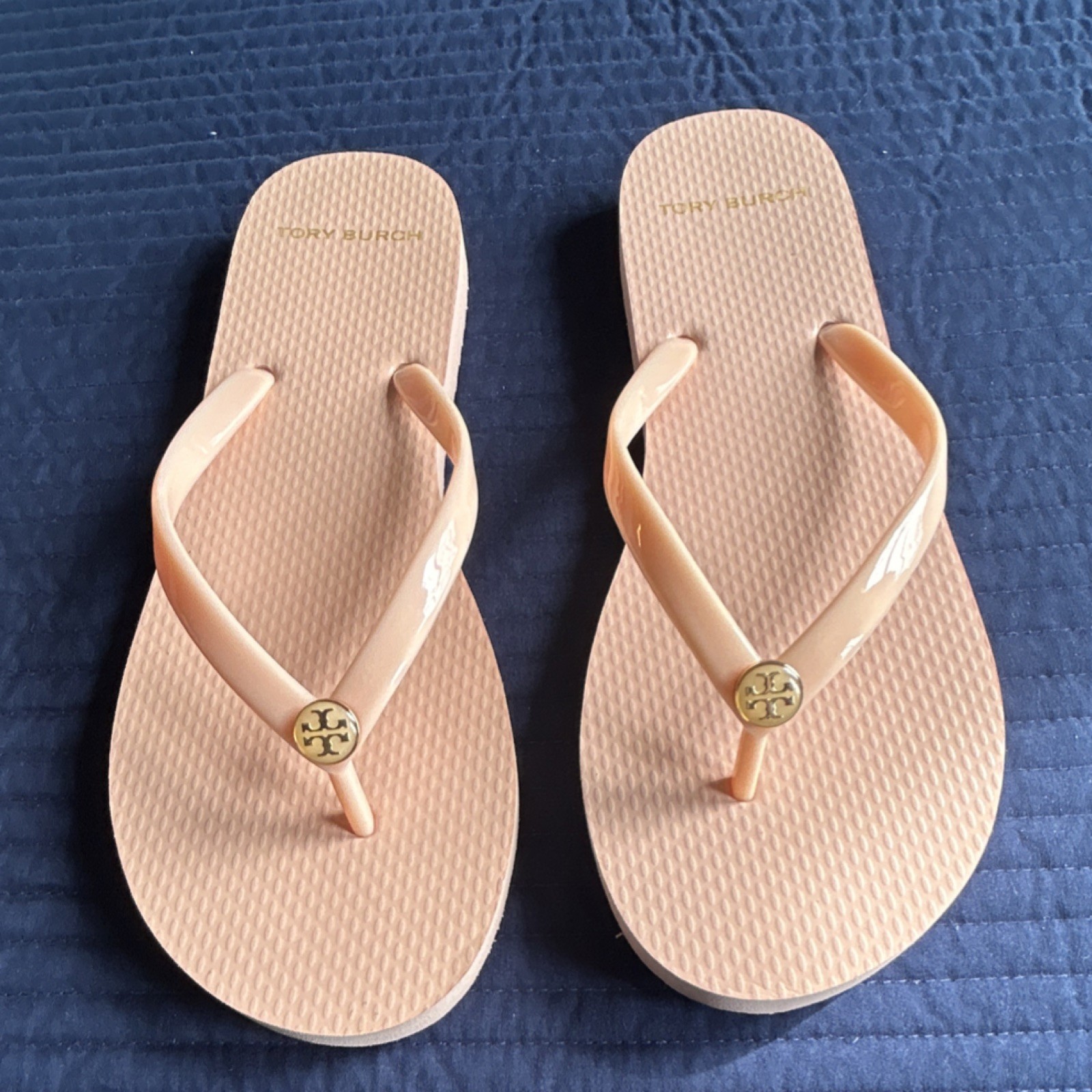 Tory Burch Perfect Blush Solid Logo Lightweight P… - image 1