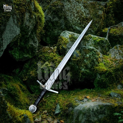 #ad Hand Forged Carbon Steel Single Handed Medieval Sword Battle Ready Blade. $123.00