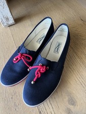 Vintage Keds Grasshoppers Slip On Loafers Shoes 8.5 Grandma Cottage-Core 70s 80s