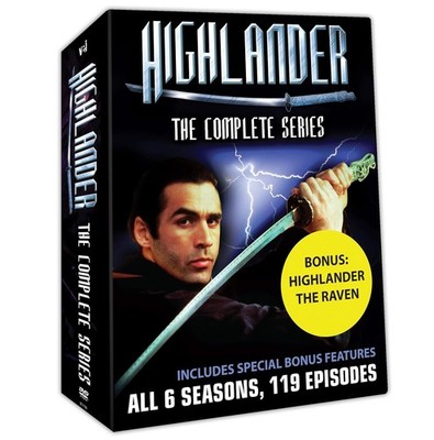 Highlander The Complete TV Series (DVD, 2018, Seasons 1-6+The Raven) Brand New