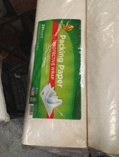 Packing Paper 24in x 24in 240 Sheets 100% Recycled & Biodegradable,  249