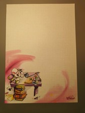 Diddl A4 Writing Paper Sheet - N°129 – Original Vintage Stationery – Collectible