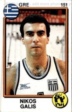 1988 Panini Supersport #151 Nikos Galis Action Figure