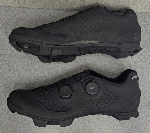 Lake MX239 Mountain Bike Shoes - Standard Width, Black, Size 46 - Picture 2 of 6