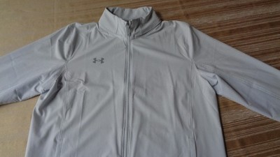 Men's Under Armour Squad 3.0 Warmup Full Zip Jacket 1370392 NEW Mod Grey MEDIUM