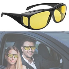 Nachtfahrbrille zum Überziehen Nachtsichtbrille Kontrastbrille für Autofahrer