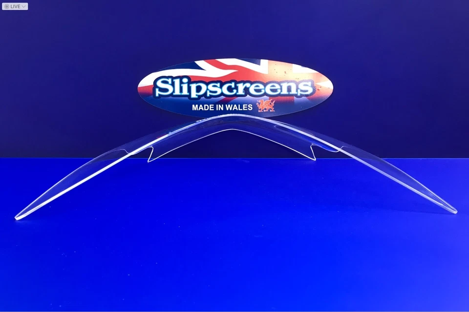 Protector de faros TRIUMPH TROPHY 1200 1200SE 2013-2018 TRANSPARENTE, hecho en Reino Unido, Foto 3 de 4