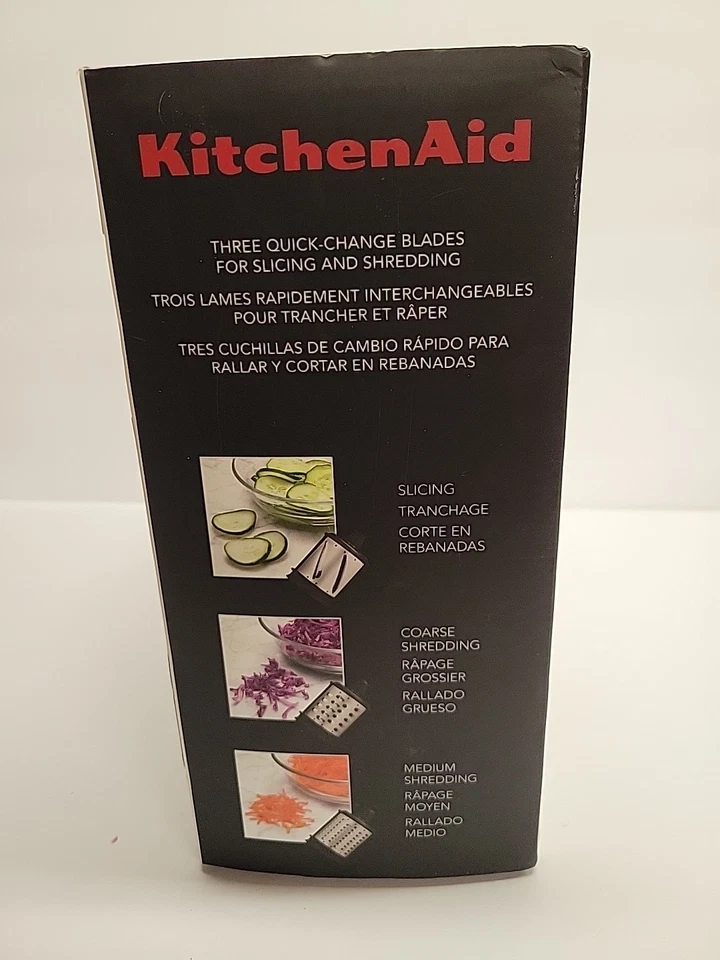 Accesorio para cortadora/trituradora KitchenAid Fresh Prep - blanco KSMVSA Foto 3 de 4