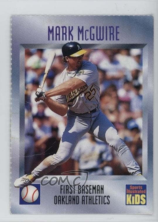 1995 Sports Illustrated for Kids Series 2 Mark McGwire #412 1l73