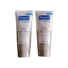 *2* Dermasil Cocoa Butter Moisturizing Body Lotion, 8 oz Each