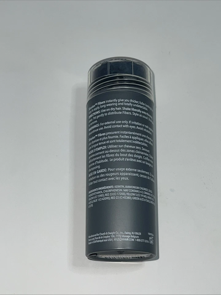 Fibras capilares de queratina Xfusion - marrón oscuro nivel 3 de Toppik Foto 2 de 4