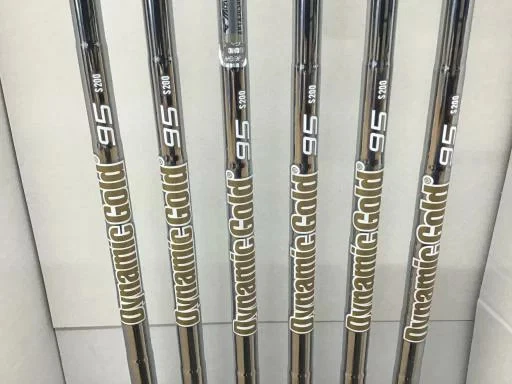 Mizuno Pro 245 lefty Iron Set 5-9,Pw 6pc Flex Stiff Dynamic Gold 95 Steel - Image 4 of 4