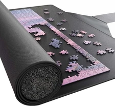 Puzzle Mat Rollup 3000 Pieces - 37 x 59 Inches - Portable Non Slip Jigsaw Puz...