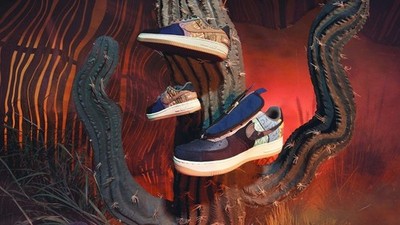 Nike Travis Scott x Air Force 1 Low 'Cactus Jack' Release 2019