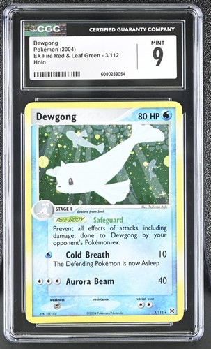 Dewgong graded CGC 9 for sale on eBay