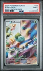 2024 Pokemon Stellar Crown Bulbasaur Illustration Rare PSA 9 #143/142 SCR EN