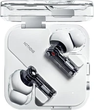  2024 Nothing Ear  Wireless Earbuds with ChatGPT Integration, White, 6 Mics