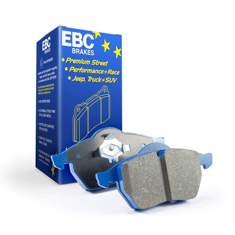 Rear EBC Bluestuff Brake Pads for Audi S3 8Y Mk4 & Volkswagen Golf Mk8 GTI & R