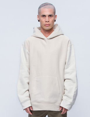 YEEZY Season 3 Two Tone Hoodie Off-White Cream Kayne West YEEZY Season 3 Two Tone Hoodie Off-White Cream Kayne West