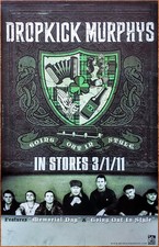 DROPICK MURPHYS Going Out In Style New RARE Tour Poster +BONUS Punk Rock Poster!
