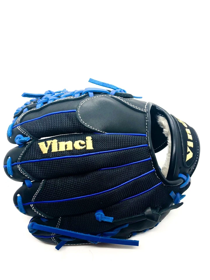"Guante de béisbol Vinci Pro 22 Series 11,5"" pulgadas negro azul JC3333-22" Foto 4 de 4