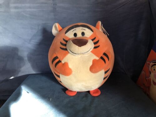 TY Beanie Ballz Disney Winnie the Pooh TIGGER Plüschtier Puppe 8" runder Ball - Neu - Bild 1 von 1