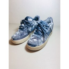 Nike Air Force 1 LV8 Dark Sky Blue Grade School Sneaker Size 7Y