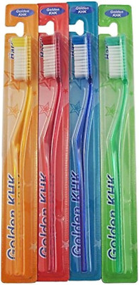 DR.PERFECT Adult Smoker S Toothbrushes Firm Toothbrush Super Hard Bristles for T