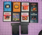 Atari 2600 Lot of 10 Cartridges Star Raiders, Of the lost Ark,  Starmaster, more
