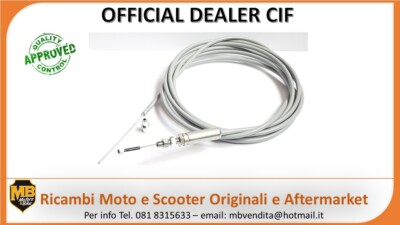 Kit Cavo Acceleratore Piaggio Ape 50 - Originale, Completo Con Cavi Per Carburatore E Miscelatore - Foto 3