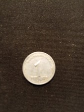 1 Pfennig M&uuml;nze DDR 1950
