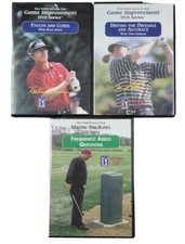 PGA Tour Partners Club Game Improvement Series 3 DVDs