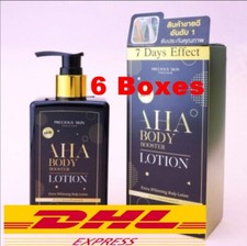 6 X AHA Body Booster Lotion Precious Extra Whitening Original Intensive 250 ml