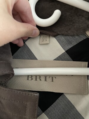 authentic burberry brit tag