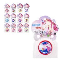 Yoyo Einhorn | Ca. 5,5 Cm | Einhorn Spielzeug | Mitgebsel Kindergeburtstag