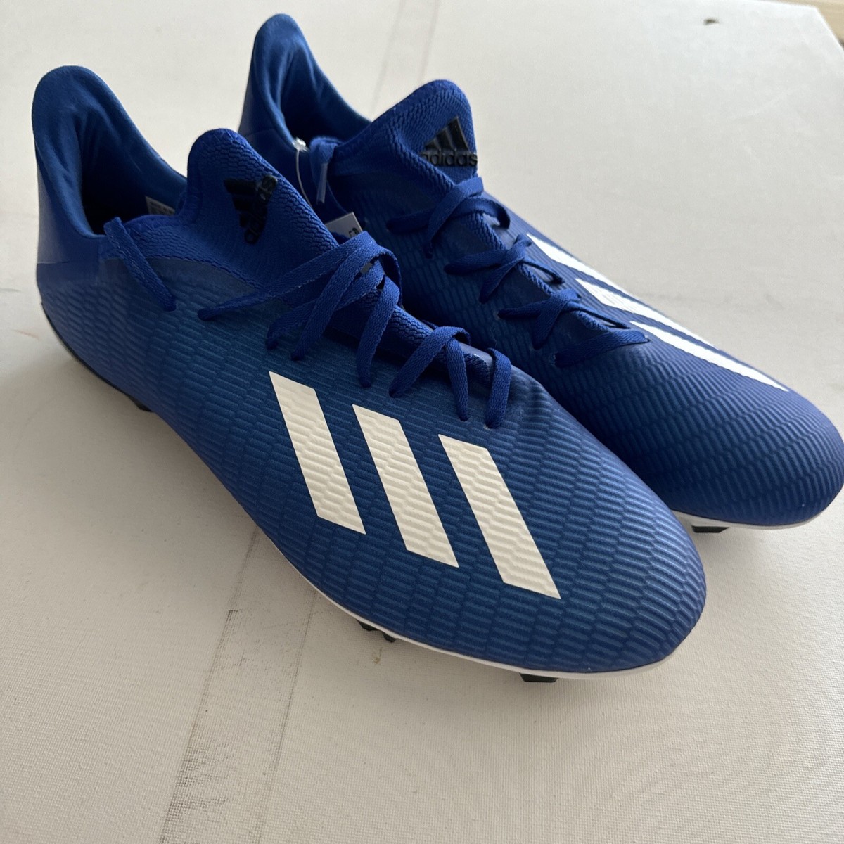 Adidas X 19.3 FG Blue White Mens Soccer Cleats Size 13 Adidas X 19.3 FG Blue White Mens Soccer Cleats Size 13