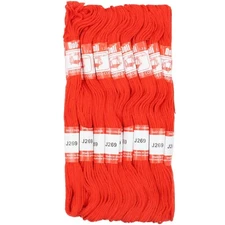 Doli Stranded Cotton Thread Cross Stitched Hand Embroidery Floss Skeins Box J269