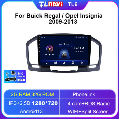 For Opel Insignia CD300 400 Buick Regal GPS Navigation Car Radio Multimedia Auto - Bild 8 von 32